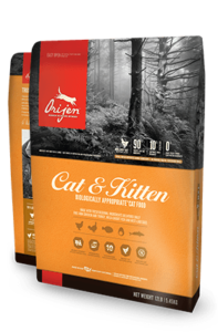 ORIJEN Cat & Kitten Biologically Appropriate Cat Food Bag